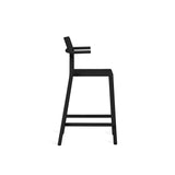 Yard Counter Stool with Arms<br> Indoor & Outdoor Use