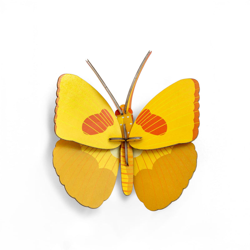 Yellow Butterfly Wall Art