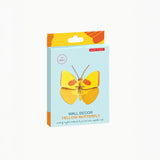 Yellow Butterfly Wall Art, flat-pack packaging
