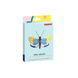 Yellow Monarch Butterfly Wall Art, flat-pack packaging