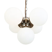 Yaounde Chandelier - Antique Brass