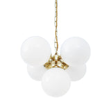 Yaounde Chandelier Polished_Brass