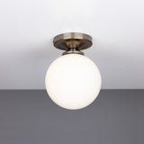 Yaounde Flush Globe Ceiling Light