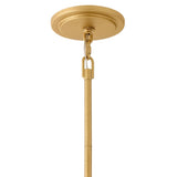 Yara Eight Light Chandelier - Piastra Gold