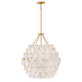 Yara Eleven Light Chandelier - Piastra Gold