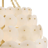 Yara Eleven Light Chandelier - Piastra Gold