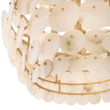 Yara Eleven Light Chandelier - Piastra Gold