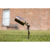 Yara Outdoor Spotlight - Antique Brass