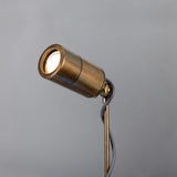 Yara Outdoor Spotlight - Antique Brass