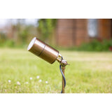 Yara Outdoor Spotlight - Antique Brass