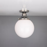 Yerevan Globe Ceiling Light - Antique Silver