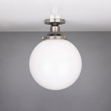 Yerevan Globe Ceiling Light - Antique Silver