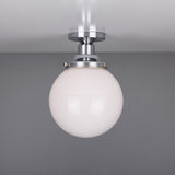 Yerevan Globe Ceiling Light - Polished Chrome