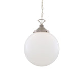 Yerevan Globe Pendant - Antique Silver