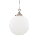 Yerevan Globe Pendant - Antique Silver