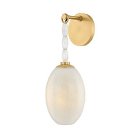 Yolanda Wall Sconce - Aged Brass