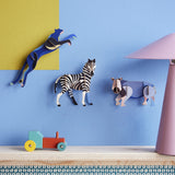 Zebra Wall Art, styled in an interior