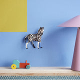 Zebra Wall Art, styled in an interior