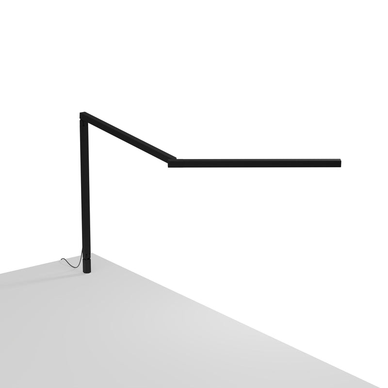 Z Bar Mini Pro Gen 4 Desk Lamp By Koncept, Finish: Matte Black, Mount Option: Through Table