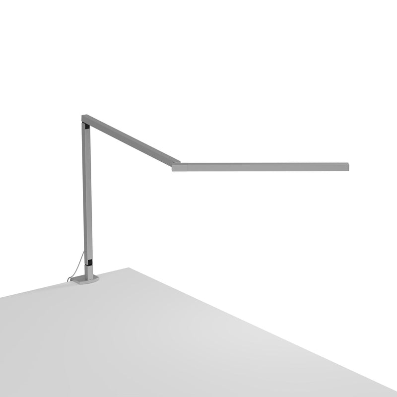 Z Bar Mini Pro Gen 4 Desk Lamp By Koncept, Finish: Silver, Mount Option: Clamp