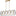 Zarra Linear Chandelier — 44", Satin Brass