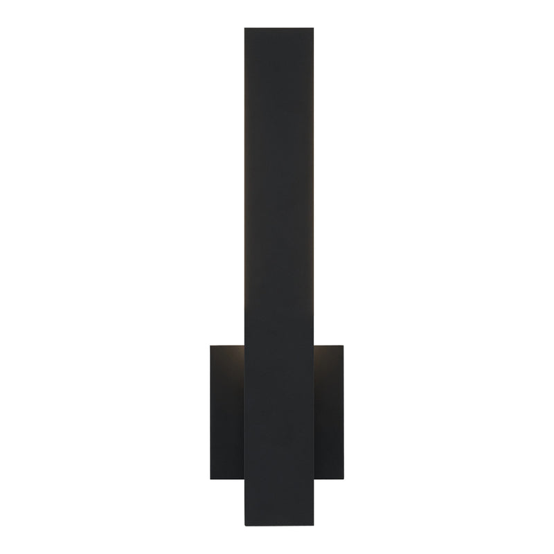 Zayden Outdoor Wall Light 18 Inch Matte Black