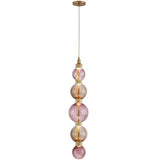 Zayna Pendant Light Purple Brown By Avenue Lighting