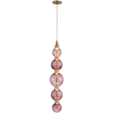 Zayna Pendant Light Purple By Avenue Lighting