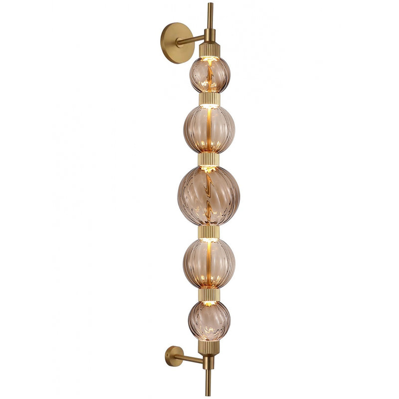 Zayna Wall Light Brown By Avenue Lighting