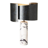 Zen Table Lamp - Clear Steel