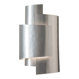 Zen Wall Sconce, shown in Sterling, by Hubbardton Forge