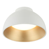Zenith Flush Mount 12 Inch Matte White