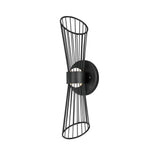 Zeta Wall Sconce Black by Maxim Lighting