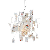 Zettel'z 5 Laughing Buddha Chandelier by Ingo Maurer