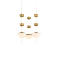 Zhora Chandelier - 9 Light by Sonneman