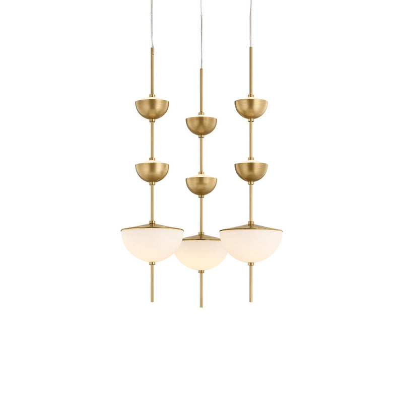 Zhora Chandelier - 9 Light by Sonneman