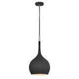Ziggy Medium Pendant - Black - by Hinkley