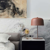 Zile Table Lamp By Luceplan, Finish: Brick Red