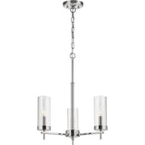 Zire Chandelier — 18", Chrome