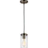 Zire Pendant — 4", Brushed Oil Rubbed Bronze