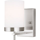 Zire Wall Sconce — 4 3/8", Brushed Nickel