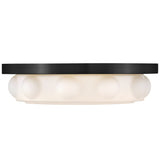 Zoey Flush Mount Small Black By Hinkley - Side View1