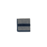 JUNA Check Towels, Dark Blue/Sand Washcloth By JUNA