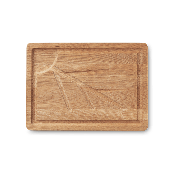 Kay Bojesen Menageri Chopping Board, Oak, W: 15.7" By Kay Bojesen