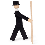 Kay Bojesen Chimney Sweeper, Black, H: 8.1" By Kay Bojesen