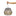 Conta Portable Pendant Light - Taupe, held by its strap