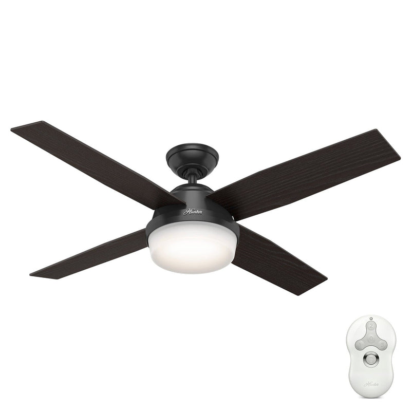 Dempsey Smart Fan Outdoor with LED Light