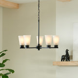 Stamos Cone Chandelier lifestyle 1
