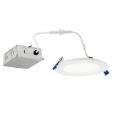 Direct To Ceiling Slim Recessed Downlight White
