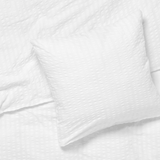 JUNA Bæk&Bølge Duvet Cover Set, White/White By JUNA